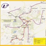 Карта развития метро